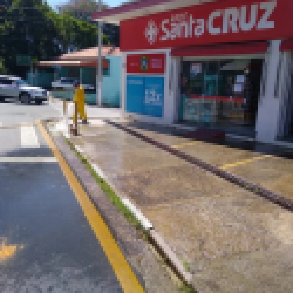 Prefeitura de Iperó inicia higienização de vias públicas e locais de grande circulação