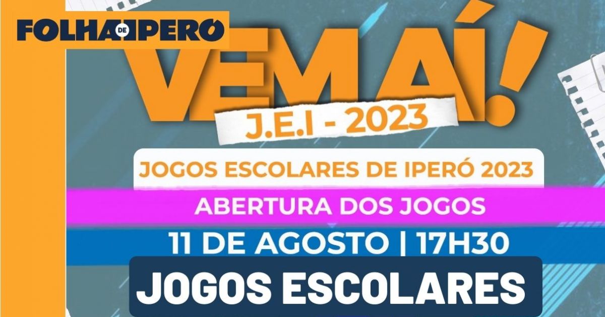 JOGO DAS ESTRELAS IPERÓ 2023 - Prefeitura de Iperó