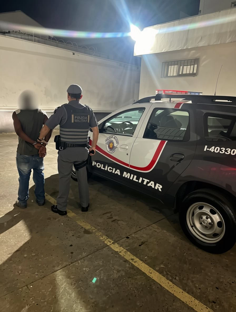 Polícia Militar prende procurado da justiça no bairro Novo Horizonte