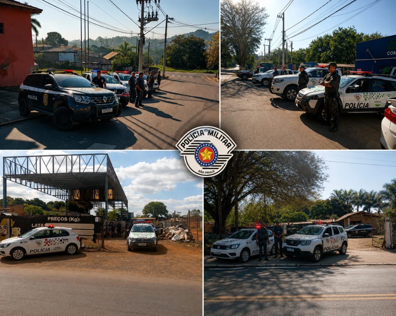 Polícia Militar deflagra "Operação Ferro Velho" em Iperó