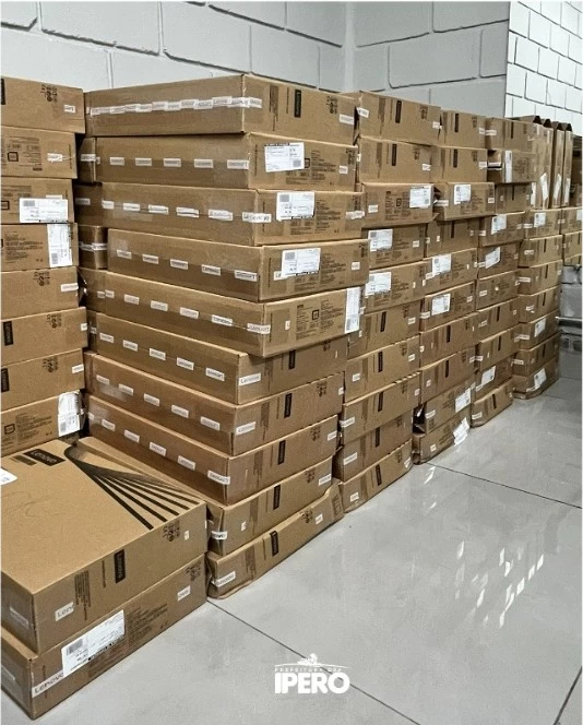 Prefeitura de Iperó amplia investimentos em tecnologia e escolas  da rede municipal de Iperó receberão 450 notebooks