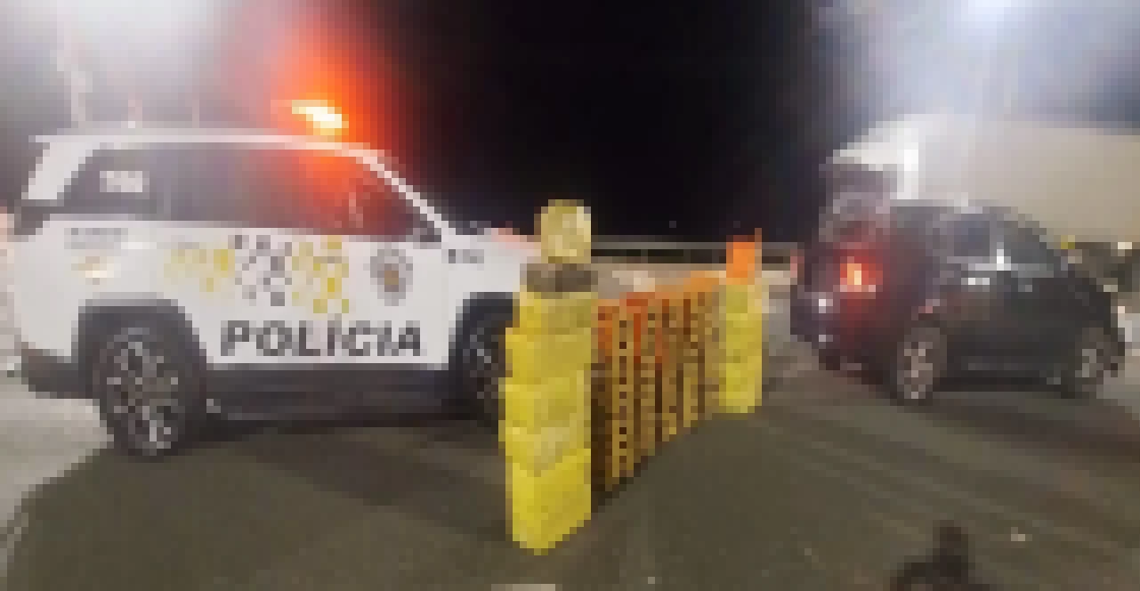 Homem é preso com mais de 300 kg de maconha em praça de pedágio no interior de SP