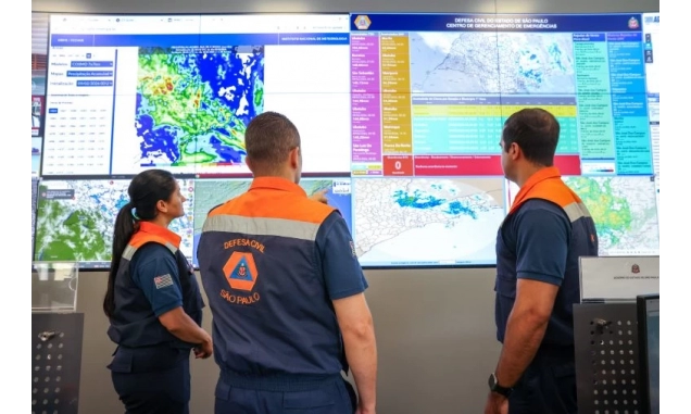 Defesa Civil de São Paulo alerta para primeira frente fria do inverno com chuva, ventos e queda de temperatura