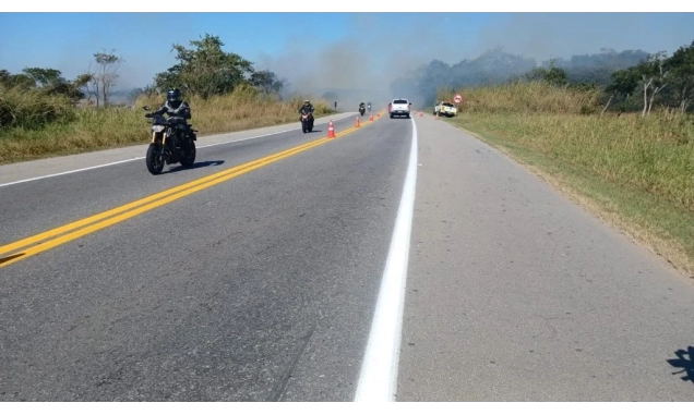Queimadas nas rodovias: saiba o que fazer ao encontrar sinais de incêndio