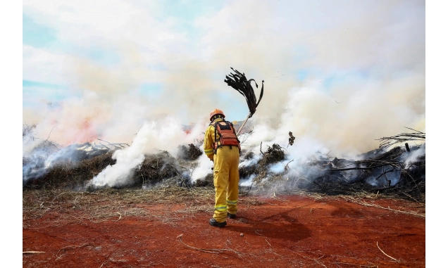 Alta temperatura e baixa umidade fazem Defesa Civil emitir alerta para risco de incêndio no interior de São Paulo
