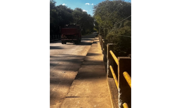 Prefeitura de Iperó inicia obra emergencial de escoramento da ponte sobre Rio Sarapuí