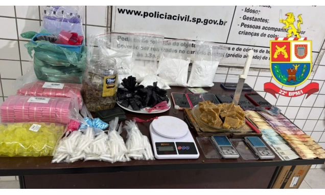 PM prende quatro pessoas por tráfico de drogas em Tatuí