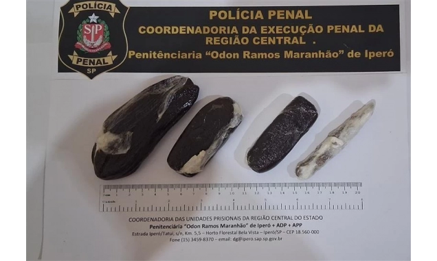Visitante é flagrada tentando entrar com haxixe e maconha na Penitenciária de Iperó