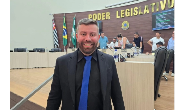 Vereador Bob Moraga é indicado como “Líder do Prefeito” na Câmara