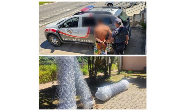 Polícia Militar prende indivíduo por furto em Iperó