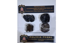 Mulher é flagrada com haxixe no sutiã ao tentar entrar na Penitenciária de Iperó