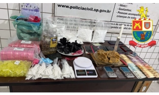 PM prende quatro pessoas por tráfico de drogas em Tatuí