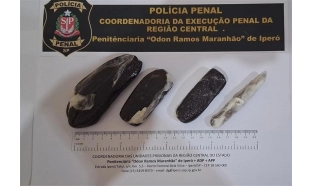 Visitante é flagrada tentando entrar com haxixe e maconha na Penitenciária de Iperó