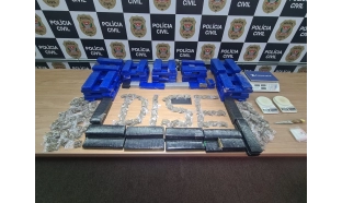 Traficante é preso com mais de 80 kg de maconha em ‘casa bomba’